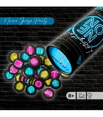 Let`s Talk NEON Azul